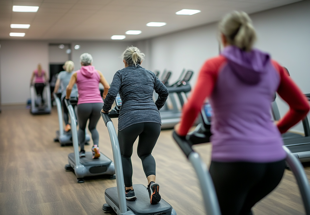 Інструктор з йоги проводить тренування